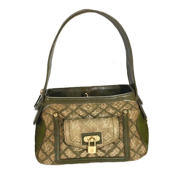 LOUIS VUITTON M95199 Monogram Denim Gondor shoulder bag - Picture 1 of 16